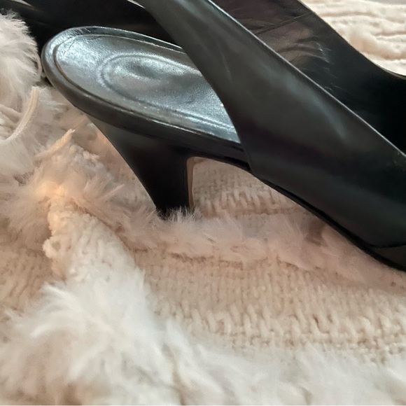 Vintage Italian Leather Heels - Picture 3 of 4